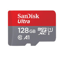 microSDXC (UHS-1) SanDisk Ultra 128Gb class 10 A1 (100Mb/s) (SDSQUNR-128G-GN6MN)