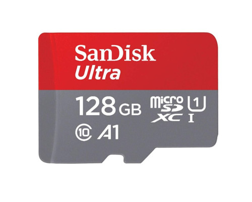 microSDXC (UHS-1) SanDisk Ultra 128Gb class 10 A1 (100Mb/s) (SDSQUNR-128G-GN6MN)