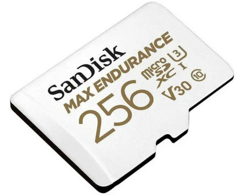 microSDXC (UHS-1 U3) SanDisk MAX Endurance 256Gb class 10 V30 (100Mb/s) (adapterSD) (SDSQQVR-256G-GN6IA)