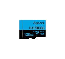 Карта пам'яті microSDXC (UHS-1 U3) Apacer Express 128Gb class 10 V30 A1 Read/Write:810/700 MB/sec (Compatible with Nintendo Switch 2) (AP128GMCEXG3X17-RA)