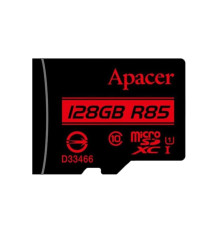 microSDXC (UHS-1) Apacer 128Gb class 10 R85MB/s (AP128GMCSX10U5-RA)