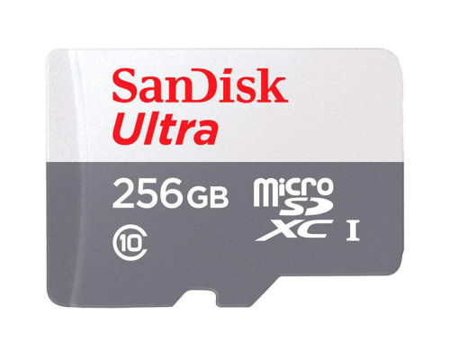 microSDXC (UHS-1) SanDisk Ultra 256Gb class 10 A1 (100Mb/s) (SDSQUNR-256G-GN3MN)