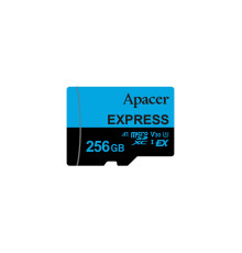 Карта пам'яті microSDXC (UHS-1 U3) Apacer Express 256Gb class 10 V30 A1 Read/Write:810/700 MB/sec (Compatible with Nintendo Switch 2) (AP256GMCEXG3X17-RA)