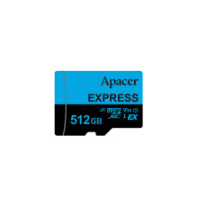 Карта пам'яті microSDXC (UHS-1 U3) Apacer Express 512Gb class 10 V30 A1 Read/Write:810/700 MB/sec (Compatible with Nintendo Switch 2) (AP512GMCEXG3X17-RA)