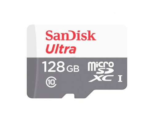 Карта пам'яті microSDXC (UHS-1) SanDisk Ultra 128Gb class 10 A1 (100Mb/s) (4x6 pack size) (SDSQUNR-128G-GN3MN)