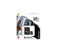 microSDXC (UHS-1) Kingston Canvas Select Plus 128Gb class 10 А1 (R-100MB/s) (adapter SD) (SDCS2/128GB)