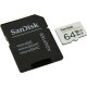 microSDXC (UHS-1 U3) SanDisk High Endurance 64Gb class 10 V30 (100Mb/s) (adapterSD) (SDSQQNR-064G-GN6IA)