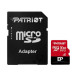 microSDXC (UHS-1 U3) Patriot EP Series 1Тb class 10 V30 (R-100MB/s, W-80MB/s) (adapter SD) (PEF1TBEP31MCX)