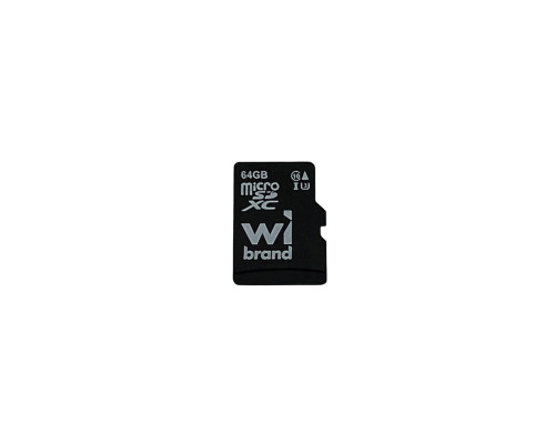 Карта пам'яті microSDXC (UHS-1 U3) Wibrand 64Gb class 10 (WICDXU3/64GB)