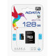 microSDXC (UHS-1) A-DATA Premier 128Gb Class 10 А1 (R-100Mb/s) (adapter SD) (AUSDX128GUICL10A1-RA1)