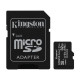 microSDHC (UHS-1) Kingston Canvas Select Plus 32Gb class 10 А1 (R-100MB/s) (adapter SD) (SDCS2/32GB)