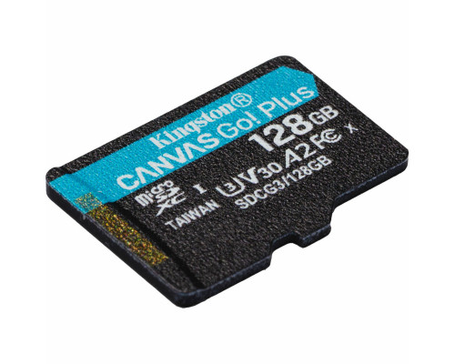 microSDXC (UHS-1 U3) Kingston Canvas Go Plus 512Gb class 10 A2 V30 (R170MB/s, W90MB/s) (SDCG3/512GBSP)