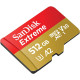 microSDXC (UHS-1 U3) SanDisk Extreme A2 512Gb class 10 V30 (R190MB/s,W130MB/s) (adapter SD) (SDSQXAV-512G-GN6MA)