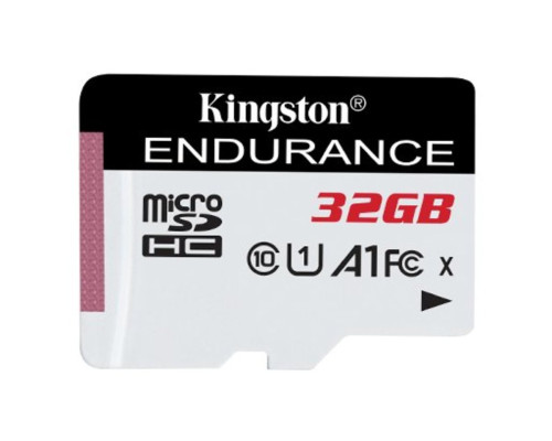 microSDHC (UHS-1 U1) Kingston Endurance 32Gb class 10 А1 (R95MB/s, W30MB/s) (SDCE/32GB)