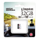 microSDHC (UHS-1 U1) Kingston Endurance 32Gb class 10 А1 (R95MB/s, W30MB/s) (SDCE/32GB)