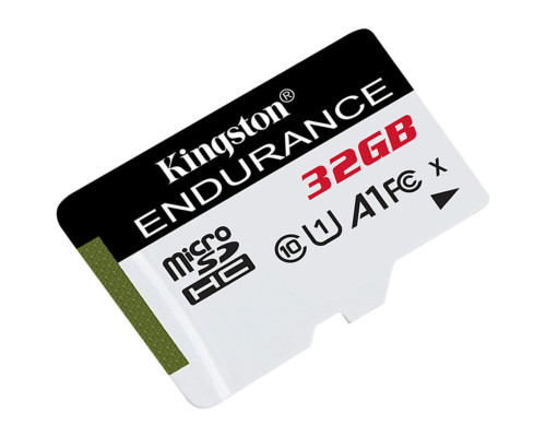 microSDHC (UHS-1 U1) Kingston Endurance 32Gb class 10 А1 (R95MB/s, W30MB/s) (SDCE/32GB)