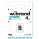 microSDHC Wibrand 4Gb class 4 (WICDC4/4GB)