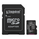 Карта пам'яті microSDXC (UHS-1 U3) Kingston Canvas Select Plus Gen3 512Gb class 10 А1 V30 (R-150MB/s) (adapter SD) (SDCS3/512GB)