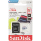 microSDHC (UHS-1) SanDisk Ultra 32Gb class 10 A1 (100Mb/s) (adapter SD) (SDSQUNR-032G-GN3MA)