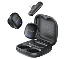 Мікрофон ACEFAST R1 wireless lavalier microphones Black mag-6974316284895153327