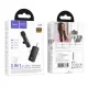 Мікрофон HOCO L20B Fair wireless microphone(iP/Type-C/3.5) Чорний mag-6942007673754153768