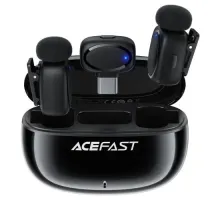 Мікрофон ACEFAST R2 wireless lavalier microphones Black mag-6974316284901153328