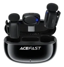Мікрофон ACEFAST R2 wireless lavalier microphones Black mag-6974316284901153328