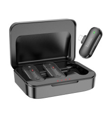 Мікрофон Петличний Бездротовий Hoco DI56 Twin Lightning ma32808