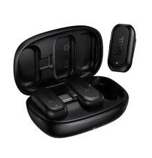 Мікрофон Петлічний HOCO L26 Type-C Smart AI noise reduction wireless microphone Black mag-6942007677011153824