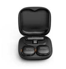 Мікрофон WiWU Duo Wireless Microphone AI Adaptive Noise Reduction Wi-WM006 Black mag-6977703657210153620