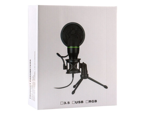 Мікрофон Для Стриму ME4-RGB Настільний Колір Чорний 2020000464174 ma37253_3868725