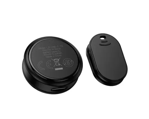 Мікрофон HOCO L21 Charm wireless microphone Type-C Чорний mag-6942007663144146758
