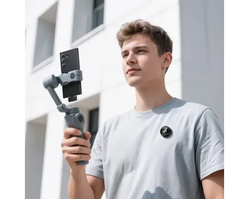 Мікрофон HOCO L21 Charm wireless microphone Type-C Чорний mag-6942007663144146758