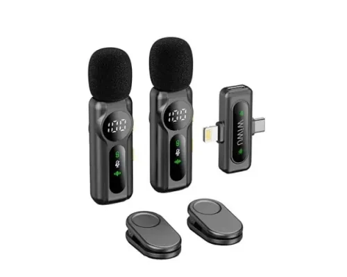 Мікрофон WiWU ANC Microphone Wi-WM007 Black mag-6977703657227153621