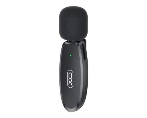 Мікрофон Петличний Бездротовий XO MKF010 Twin Type-C+IP Колір Чорний 6920680807178 ma38244_3667955