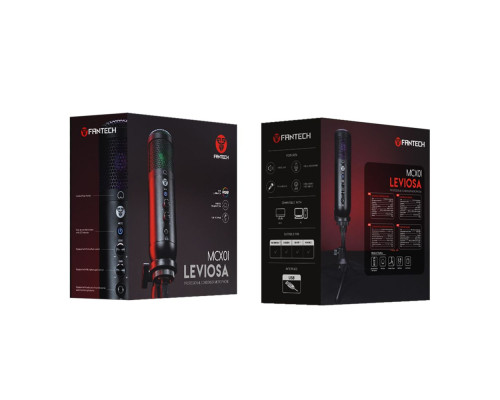 Мікрофон Для Стриму Fantech MCX01 Leviosa Колір Чорний 6972661286168 ma38267_3667999