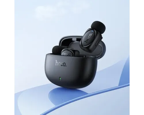 Мікрофон Hoco L19 Graceful wireless microphone (iP/Type-C) Чорний mag-6942007655477145301