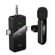 Мікрофон HOCO L20B Fair wireless microphone(iP/Type-C/3.5) Чорний mag-6942007673754153805