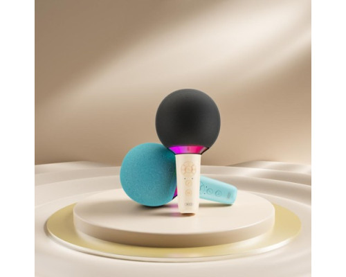 Мікрофон-колонка XO BE50 Lollipop Bluetooth Microphone Блакитний дефект пакування mag-2000001614181140308