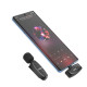 Мікрофон Петлічний HOCO L15 Type-C Crystal lavalier wireless digital microphone Black mag-6931474789037142463