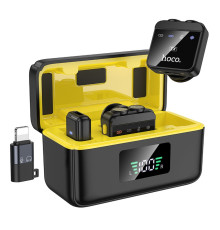 Мікрофон Бездротовий Hoco L17 Dual-mic magnetic ma36562