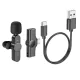 Мікрофон Петлічний BOROFONE BFK12 Trophy lavalier wireless digital microphone Type-C чорний mag-6941991106392151304