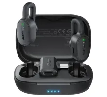 Мікрофон ACEFAST R4 wireless lavalier microphone Black mag-6974316286448153851