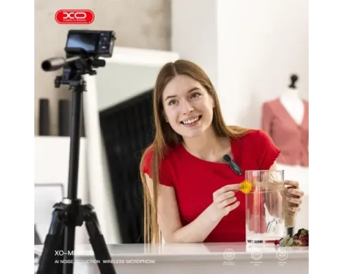 Мікрофон XO MKFO8A Type-c wireless Collarclip microphone Чорний mag-6920680848669147291