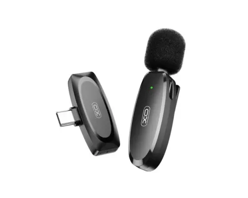 Мікрофон XO MKFO8A Type-c wireless Collarclip microphone Чорний mag-6920680848669147291