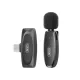 Мікрофон XO MKFO8A Type-c wireless Collarclip microphone Чорний mag-6920680848669147291