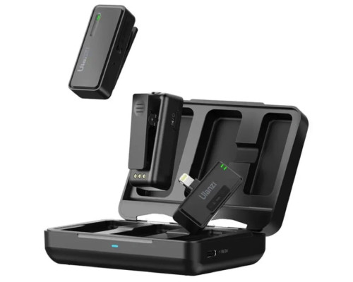 Бездротова мікрофонна система Ulanzi Vijim 2.4GHz wireless recording microphone (lightning Apple interface 2 in 1) (UV-3078 UW-MIC 20T)