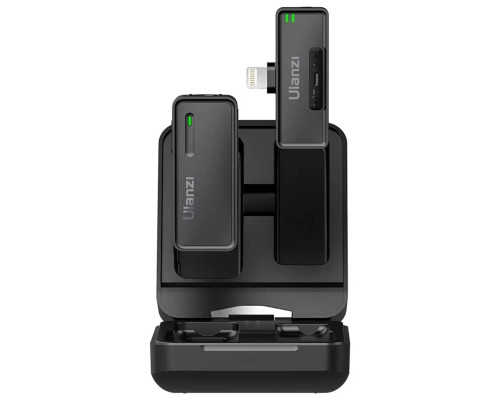 Бездротова мікрофонна система Ulanzi Vijim 2.4GHz wireless recording microphone (lightning Apple interface 2 in 1) (UV-3078 UW-MIC 20T)