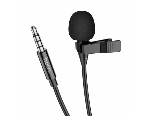 Мікрофон-петличка HOCO L14 3.5 Lavalier microphone Black