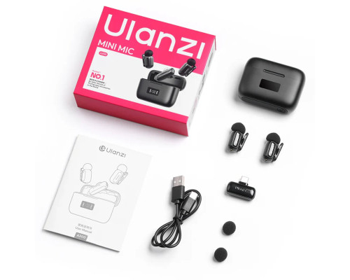 Мікрофон Ulanzi A200 Mini Mic (Black) (A046)